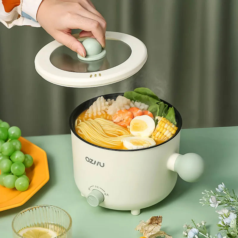 Electric Rice Pot Multicooker Hotpot Stew Heating Pan Noodles Eggs Soup Steamer Rice Cookers Cooking Pot for Home - likehome