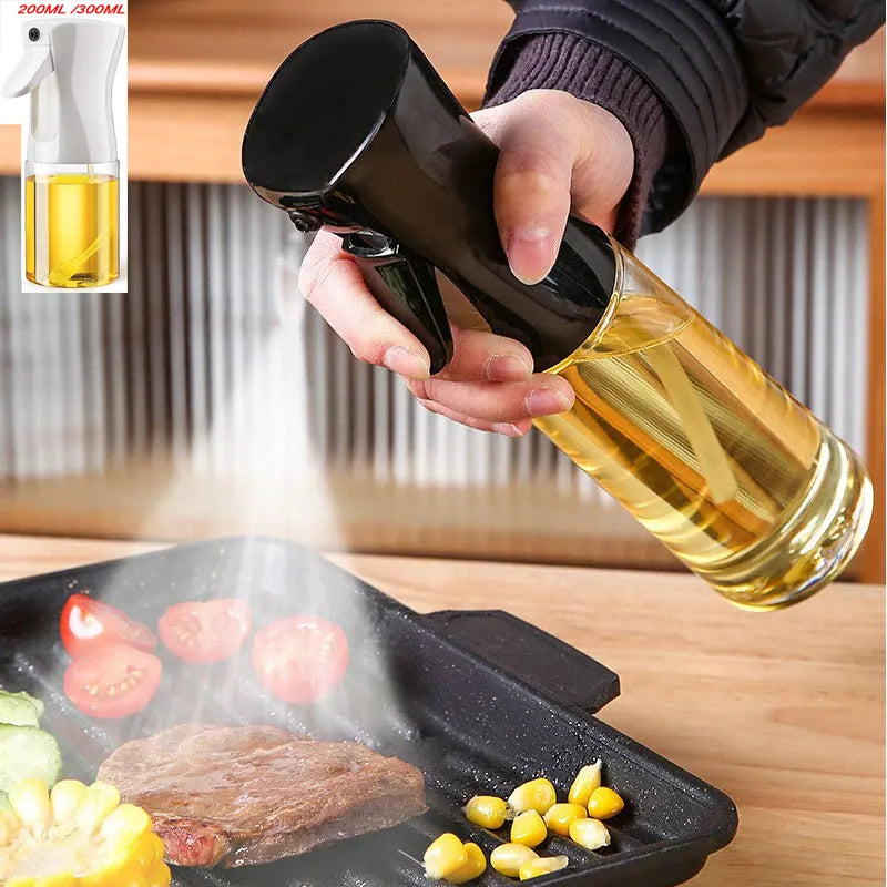 200ml 300ml Oil Spray Bottle Kitchen BBQ Cooking Olive Oil Dispenser Camping Baking Empty Vinegar Soy Sauce Sprayer Containers - likehome