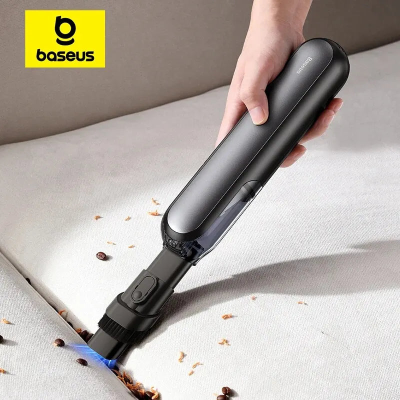 Baseus A1 Wireless Vacuum Cleaner Portable Handheld Mini Auto Vacuum Cleaner For Home & Car Smart Cleaning Machine Home Applianc - likehome